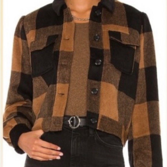NEW n:philanthropy RENZO Jacket in Plaid Multi - Picture 6 of 15